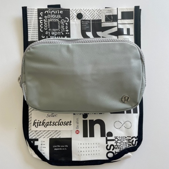 **LAST ONE** 🆕 1L SILVER DROP - NWT lululemon everywhere belt bag EBB 1L - Picture 1 of 11